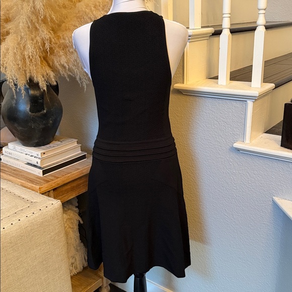 Rag & Bone Alyssa Texured Knit A-Line Sleeveless Dress Black Size Small - Picture 7 of 9